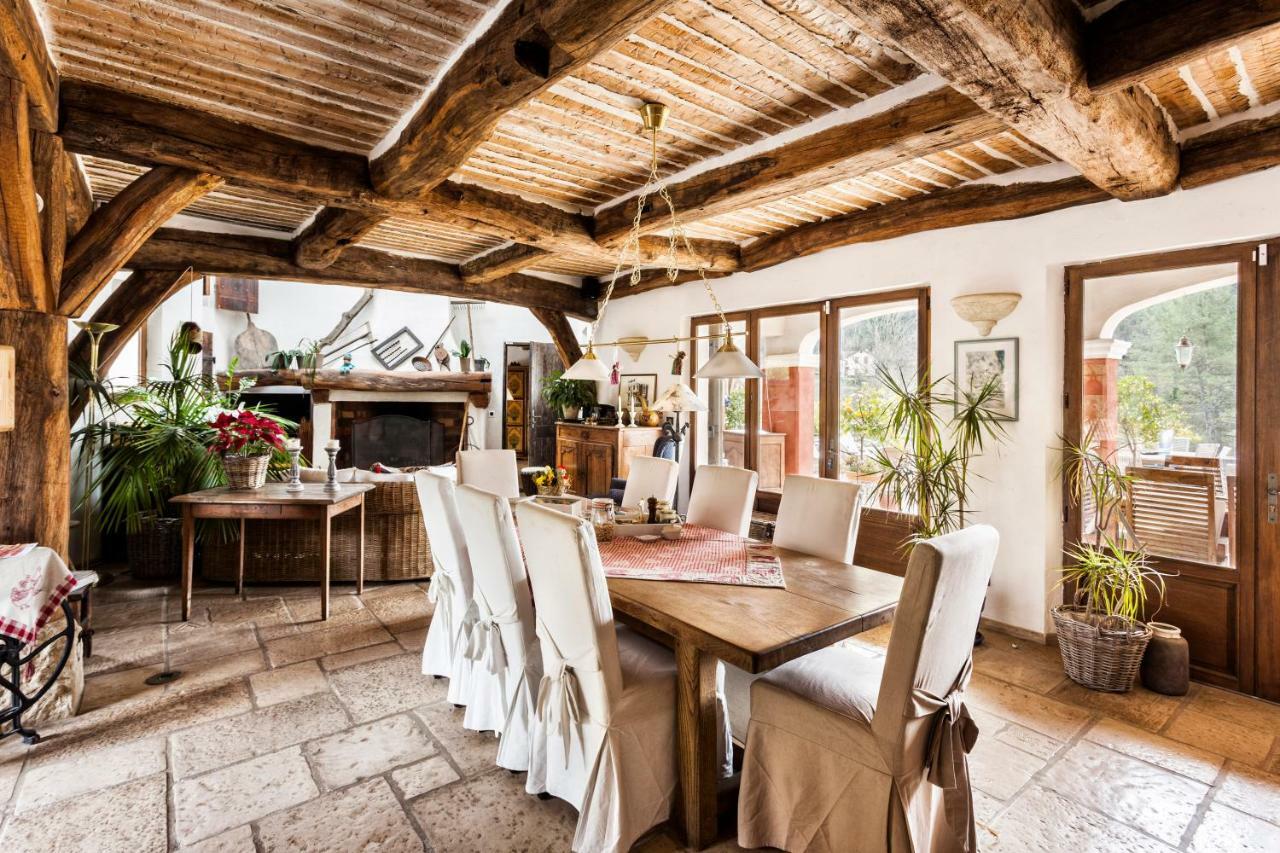 Bed and Breakfast Mas La Jaina Bargemon Esterno foto